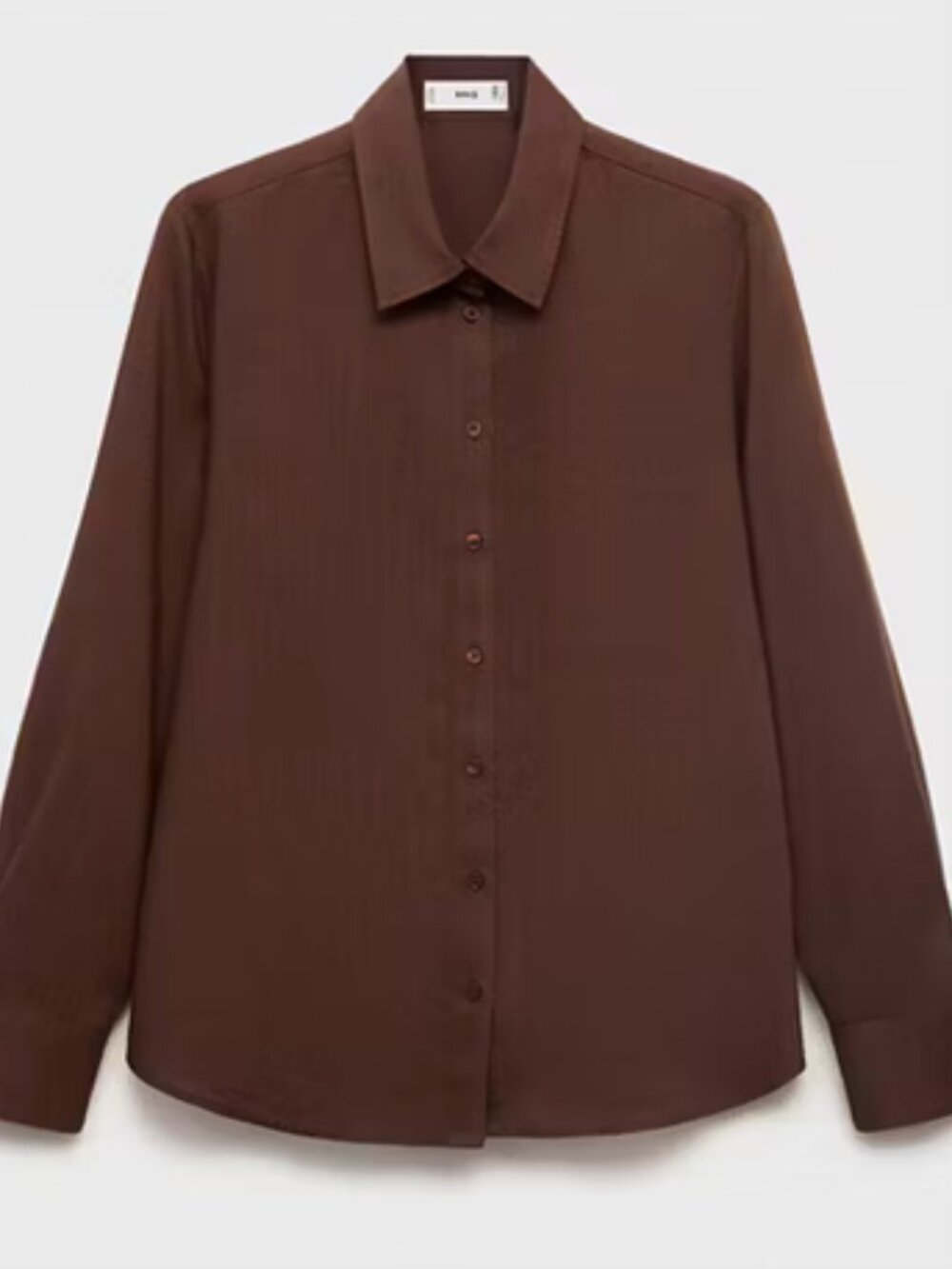 MANGO Lyocell Shirt With Pocket